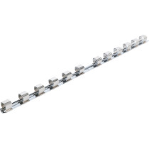 Rail pour douilles 12 clips | 20 (3/4")