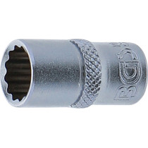 Douille pour clé, douze pans | 6,3 mm (1/4") | 9 mm