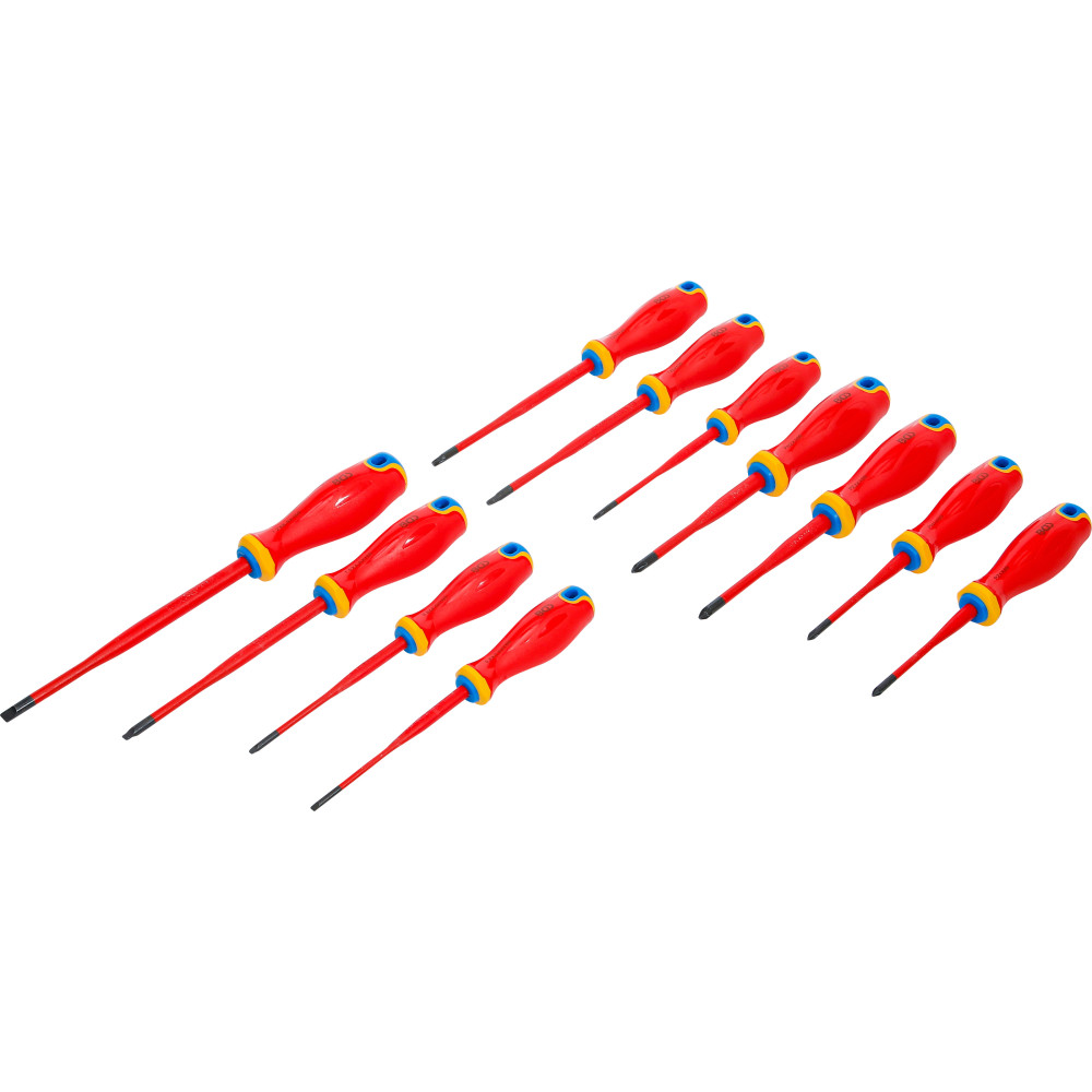 Jeu de tournevis VDE | pointe extra fine | 11 pcs.