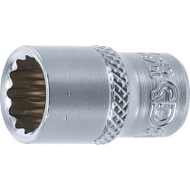 Douille pour clé, douze pans | 6,3 mm (1/4") | 10 mm