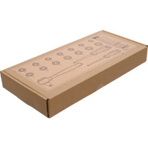 Insert de servante d’atelier 1/3 : Jeu de douilles VDE et tournevis | 10 mm (3/8") | 17 pcs.