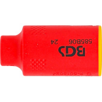 Douille pour clé VDE, six pans | 10 mm (3/8") | 6 mm