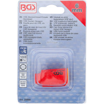 Douille pour clé VDE, six pans | 10 mm (3/8") | 6 mm