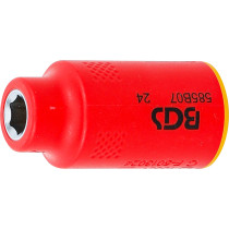 Douille pour clé VDE, six pans | 10 mm (3/8") | 7 mm