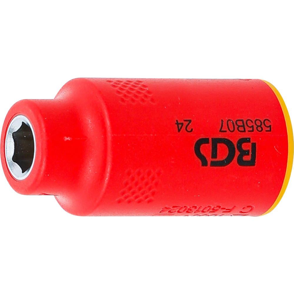 Douille pour clé VDE, six pans | 10 mm (3/8") | 7 mm