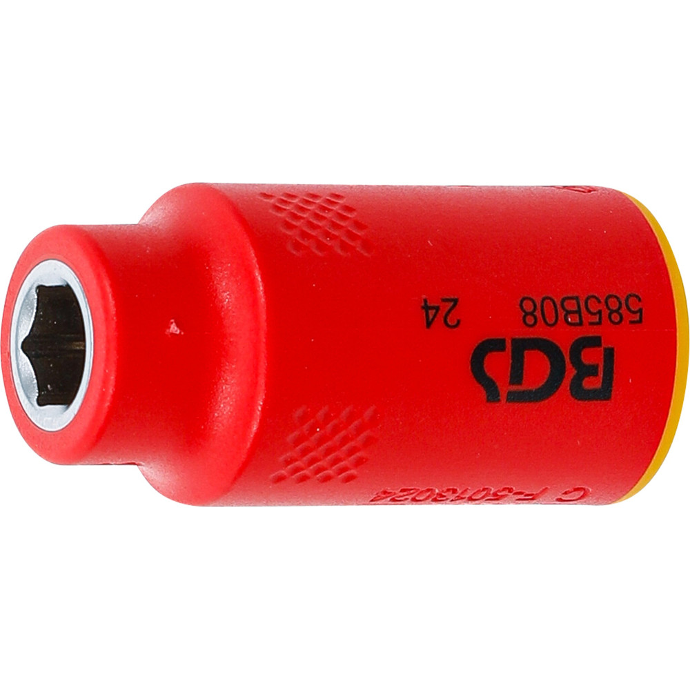 Douille pour clé VDE, six pans | 10 mm (3/8") | 8 mm