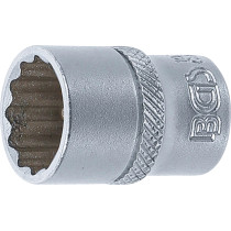 Douille pour clé, douze pans | 6,3 mm (1/4") | 13 mm