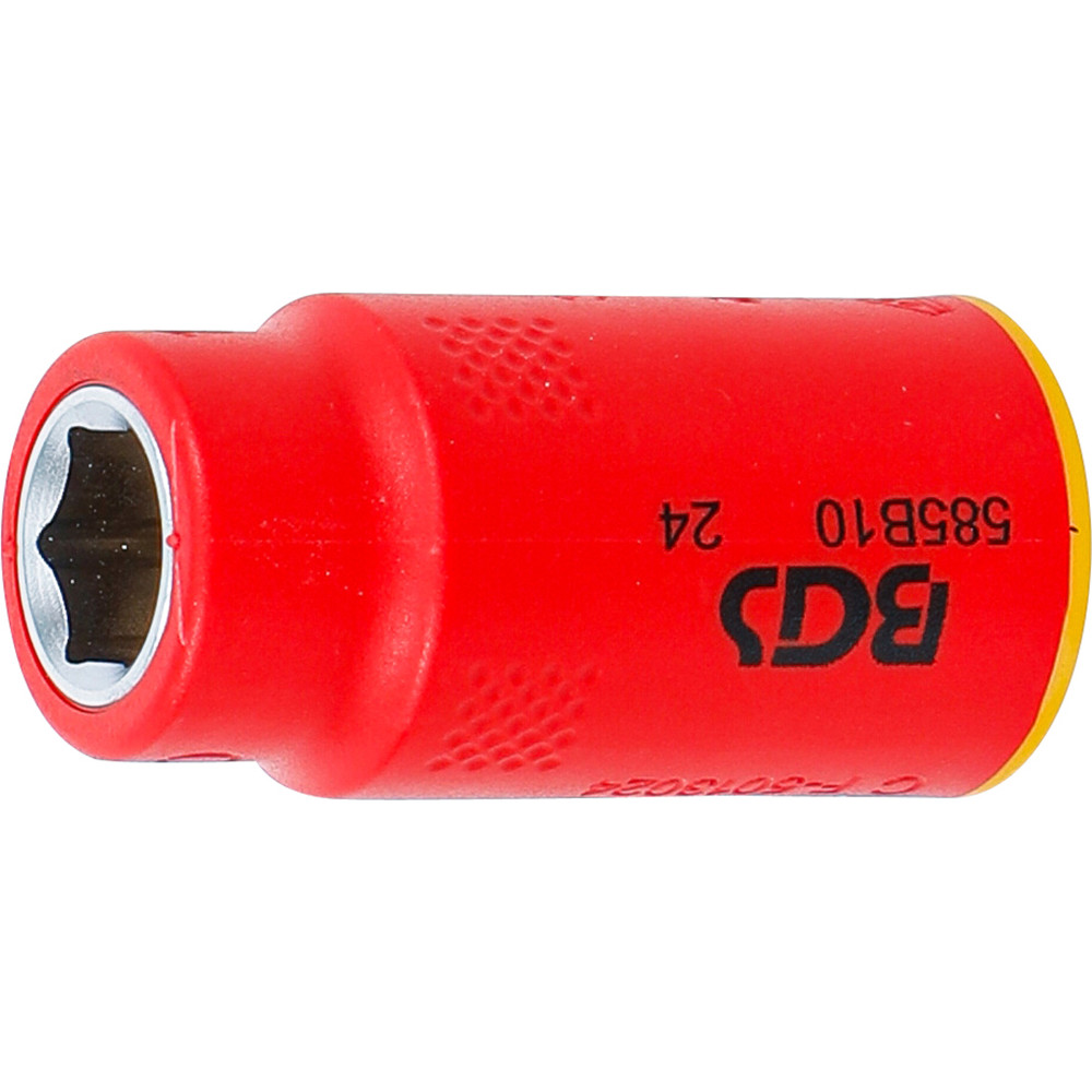 Douille pour clé VDE, six pans | 10 mm (3/8") | 10 mm