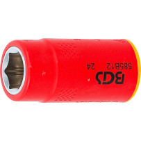 Douille pour clé VDE, six pans | 10 mm (3/8") | 12 mm