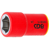 Douille pour clé VDE, six pans | 10 mm (3/8") | 15 mm