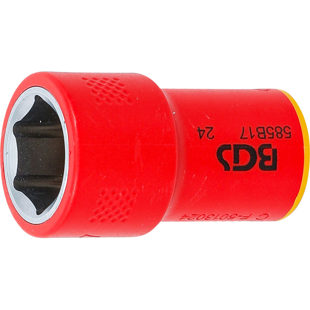 Douille pour clé VDE, six pans | 10 mm (3/8") | 17 mm