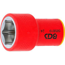 Douille pour clé VDE, six pans | 10 mm (3/8") | 19 mm