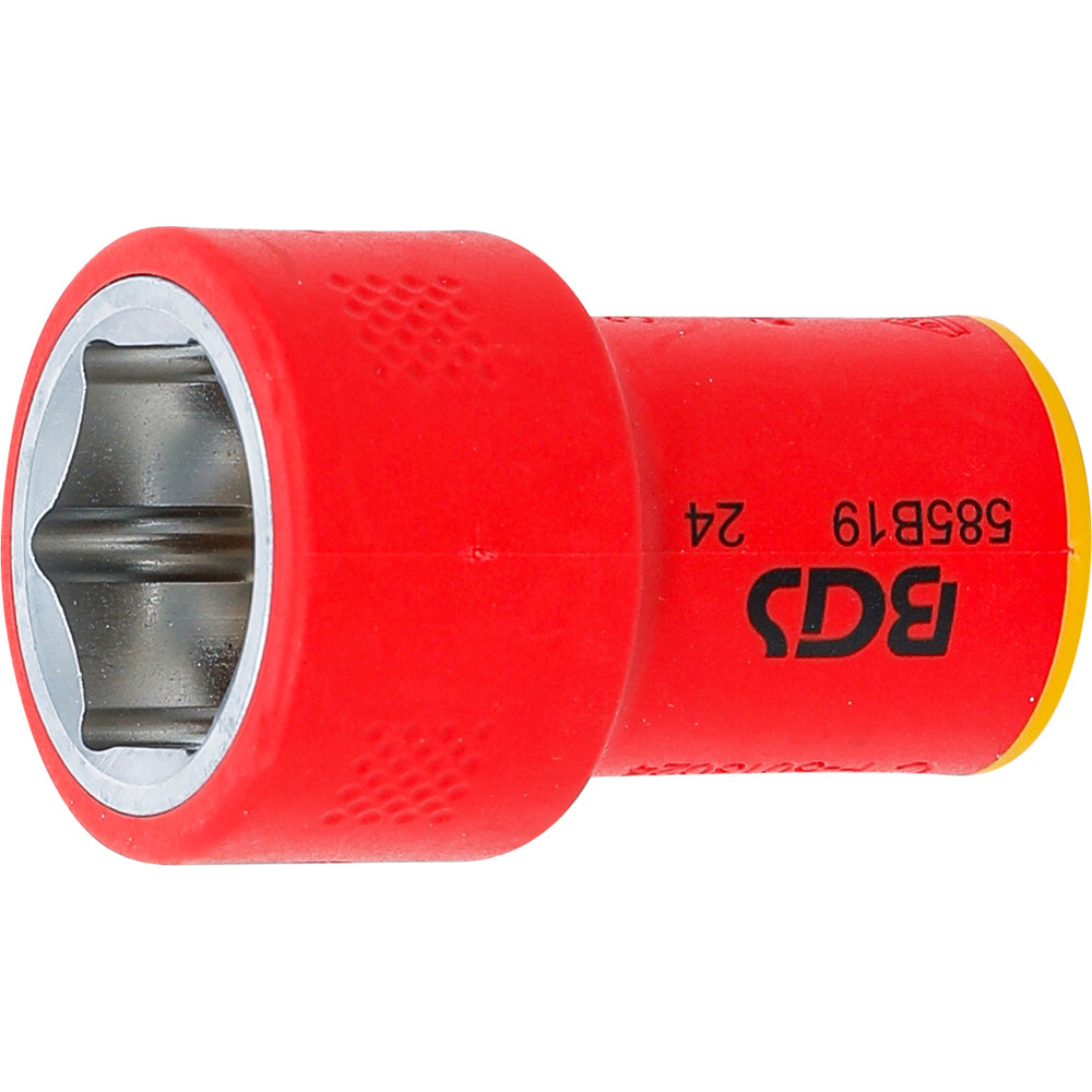 Douille pour clé VDE, six pans | 10 mm (3/8") | 19 mm