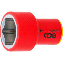 Douille pour clé VDE, six pans | 10 mm (3/8") | 22 mm