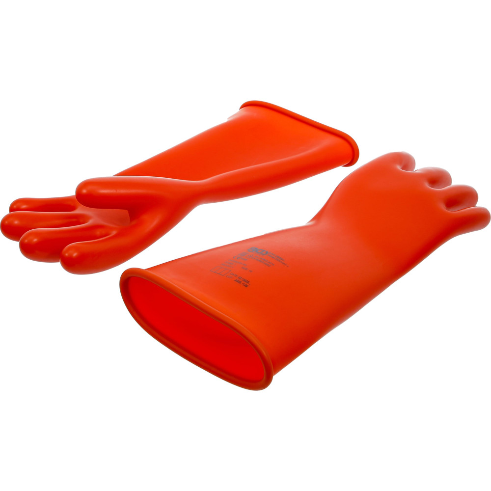 Gants de protection pour électricien | avec isolation de protection en latex naturel | taille 10 (XL)