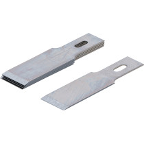 Lames de grattoir de rechange pour art. 364 | 0,6 x 12 mm | 5 pièces