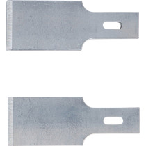 Lames de grattoir de rechange pour art. 364 | 0,6 x 16 mm | 5 pièces