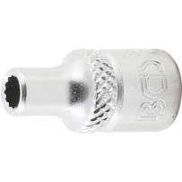 Douille pour clé, douze pans | 6,3 mm (1/4") | 5/32"