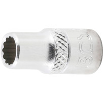Douille pour clé, douze pans | 6,3 mm (1/4") | 1/4"