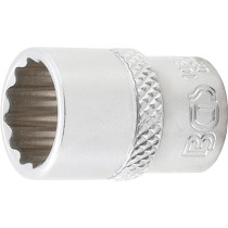 Douille pour clé, douze pans | 6,3 mm (1/4") | 15/32"