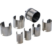 Jeu de scies-cloches | Ø 26 - 63 mm | profondeur 43 mm | 7 pièces