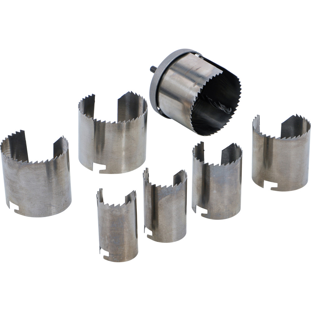 Jeu de scies-cloches | Ø 26 - 63 mm | profondeur 43 mm | 7 pièces