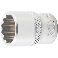 Douille pour clé, douze pans | 6,3 mm (1/4") | 1/2"