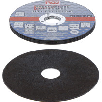 Disque à couper pour acier inoxydable | Ø 115 x 1,0 x 22,2 mm |5 pièces