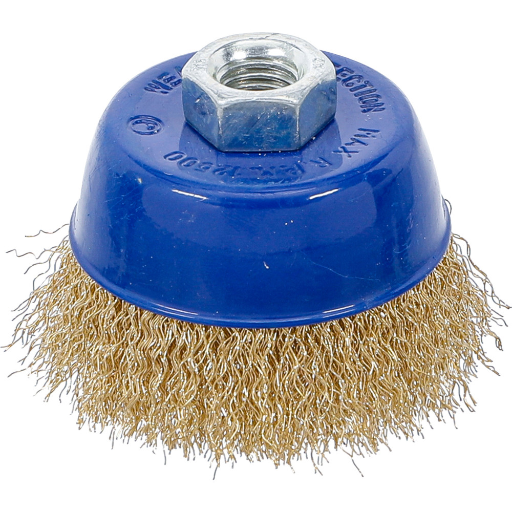Brosse ronde | réception M14 x 2,0 | Ø 75 x 57 mm