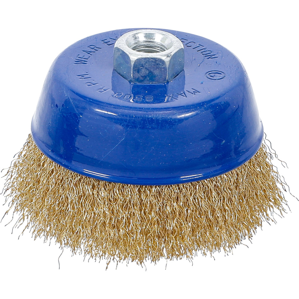 Brosse ronde | réception M14 x 2,0 | Ø 100 x 67 mm