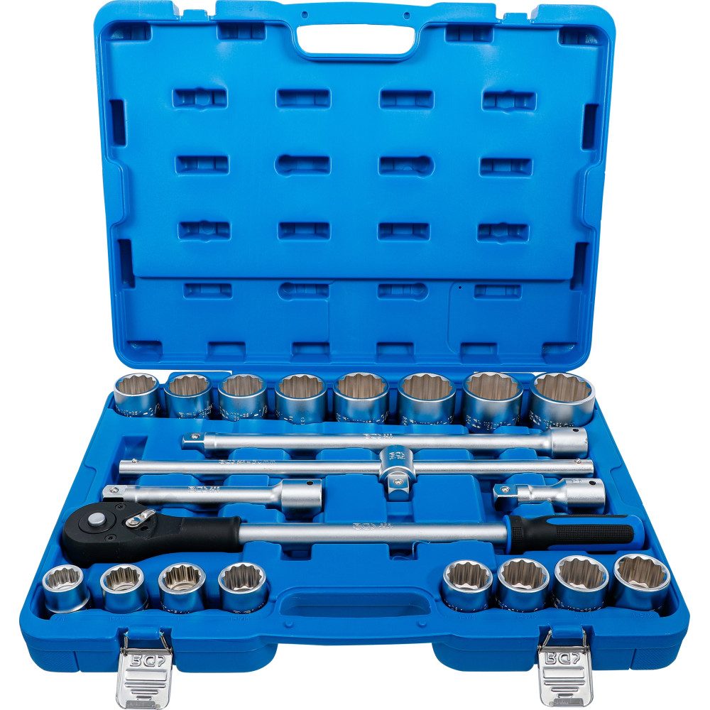 Coffret de douilles | 20 mm (3/4") | en pouces | 21 pièces