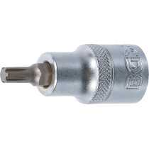 Douille à embouts | 12,5 mm (1/2") | profil cannelé (pour RIBE) M6