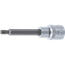 Douilles à embouts | longueur 100 mm | 12,5 mm (1/2") | profil cannelé (pour RIBE) M6