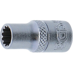 Douille pour clé, Gear Lock | 6,3 mm (1/4") | 6 mm