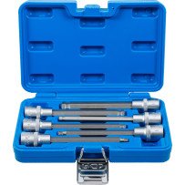 Jeu de douilles à embouts | 12,5 mm (1/2") | six pans intérieurs avec tête sphérique 5 - 12 mm | 6 pièces