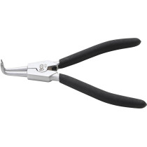 Pince à circlips | courbée | pour circlips intérieurs | 180 mm