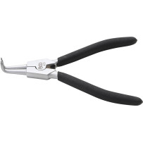 Pince à circlips | courbée | pour circlips intérieurs | 180 mm