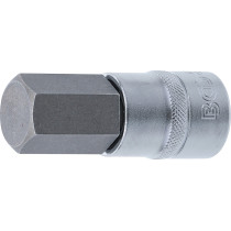 Douille à embouts, longueur 70 mm, 12,5 mm (1/2") | six pans intérieurs 22 mm