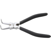 Pince à circlips | courbée | pour circlips extérieurs | 180 mm