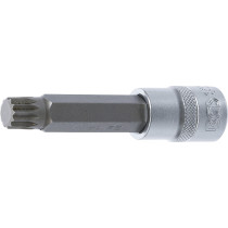 Douille à embouts | longueur 100 mm | 12,5 mm (1/2") | denture multiple intérieure (pour XZN) M14