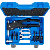 Jeu de pinces à riveter | pour rivets standard, écrous et goujons de rivetage