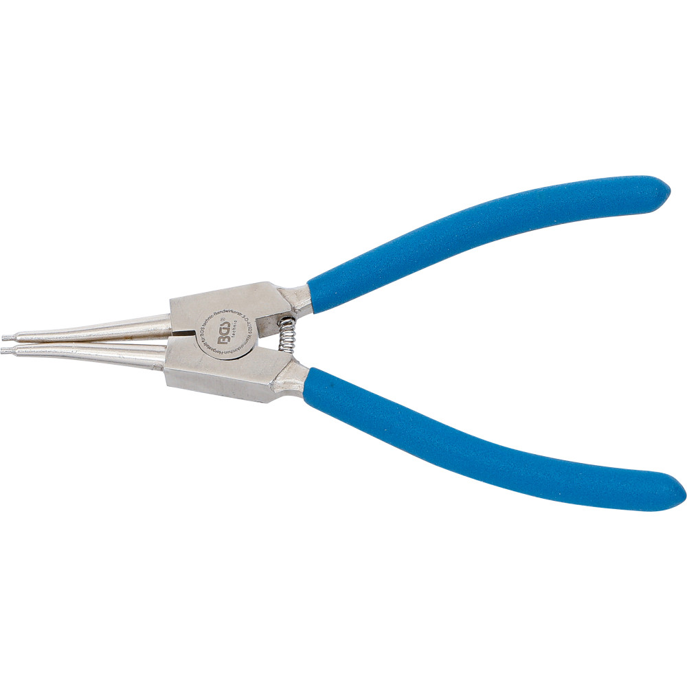 Pince pour circlips | droite | pour circlips extérieurs | 175 mm
