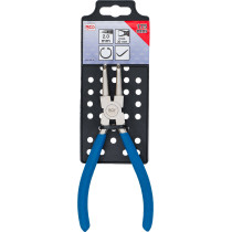 Pince pour circlips | coudée | pour circlips intérieurs | 175 mm