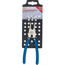 Pince pour circlips | coudée | pour circlips extérieurs | 150 mm