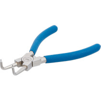 Pince pour circlips | coudée | pour circlips intérieurs | 150 mm