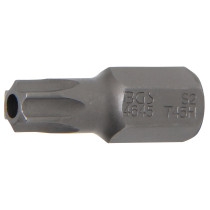 Embout | Longueur 30 mm | 10 mm (3/8") | profil T (pour Torx) avec perçage T45
