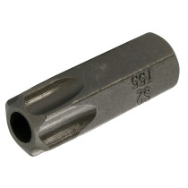 Embout | Longueur 30 mm | 10 mm (3/8") | profil T (pour Torx) avec perçage T55