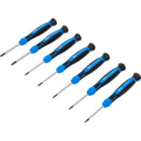 Jeu de tournevis de précision | profil T (pour Torx) | 7 pièces