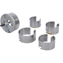 Jeu de scies-cloches | Ø 60 - 95 mm | profondeur 35 mm | 5 pièces