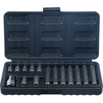 Jeu d’embouts | 10 mm (3/8") | profil en T (pour Torx) | 15 pièces